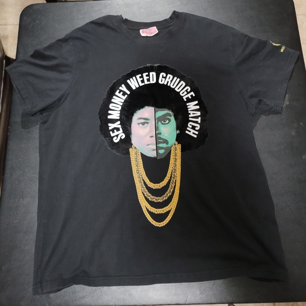 Sex Money Weed Grudge Michael Jackson and Prince tee.